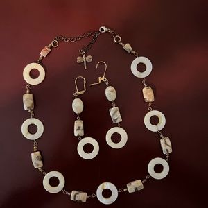 Cool Handmade Necklace-matching earrings